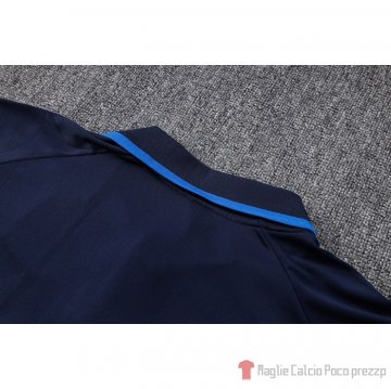 Maglia Polo Del Italia 2022-23 Azul Marino