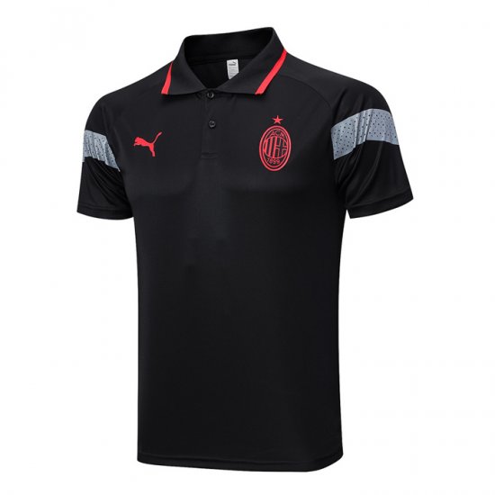 Maglia Polo Del Milan 2023-24 Negro - Clicca l'immagine per chiudere