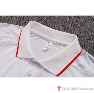 Maglia Polo Del Paris Saint-germain 22-23 Blanco