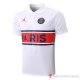 Maglia Polo Paris Saint-germain Jordan 22-23 Blanco