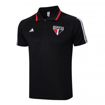 Maglia Polo Del Sao Paulo 23-24 Negro Maglia Polo Del Sao Paulo 23-24 Negro