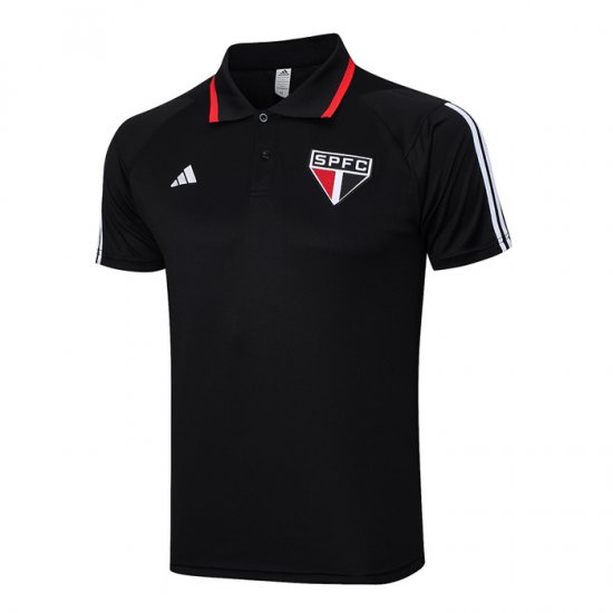 Maglia Polo Del Sao Paulo 23-24 Negro - Clicca l'immagine per chiudere