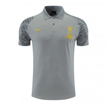 Maglia Polo Liverpool 22-23 Grigio