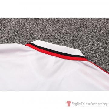 Maglia Polo Manchester United 2021-2022 Bianco