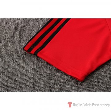 Maglia Polo Manchester United 21-22 Rosso