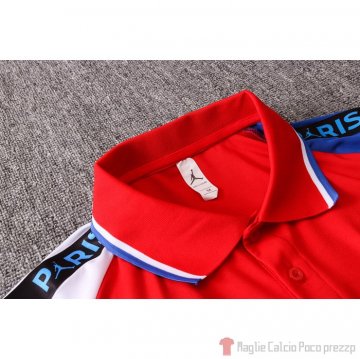 Maglia Polo Paris Saint-Germain 2020/2021 Rosso