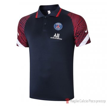 Maglia Polo Paris Saint-germain 2020-2021 Blu