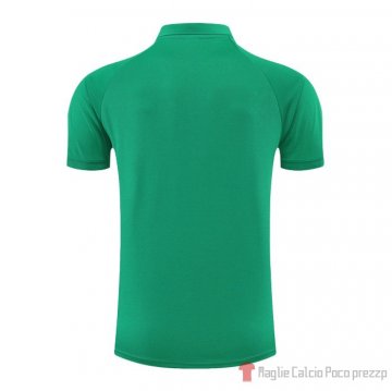 Maglia Polo Paris Saint-germain Jordan 22-23 Verde