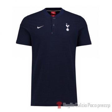 Maglia Polo del Tottenham Hotspur 2017/2018 blu Maglia Polo del Tottenham Hotspur 2017/2018 blu