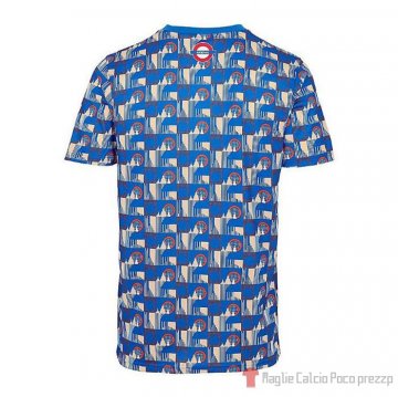 Maglia Pre Partido Del Arsenal 21-22 Blu