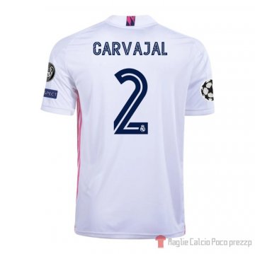 Maglia Real Madrid Giocatore Carvajal Home 20-21 Maglia Real Madrid Giocatore Carvajal Home 20-21