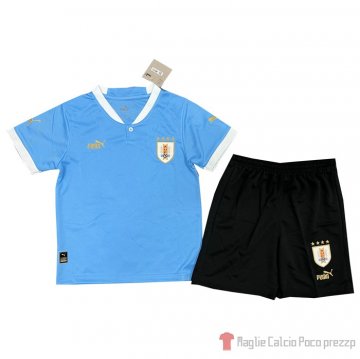 Maglia Uruguay Home Bambino 2022 Maglia Uruguay Home Bambino 2022