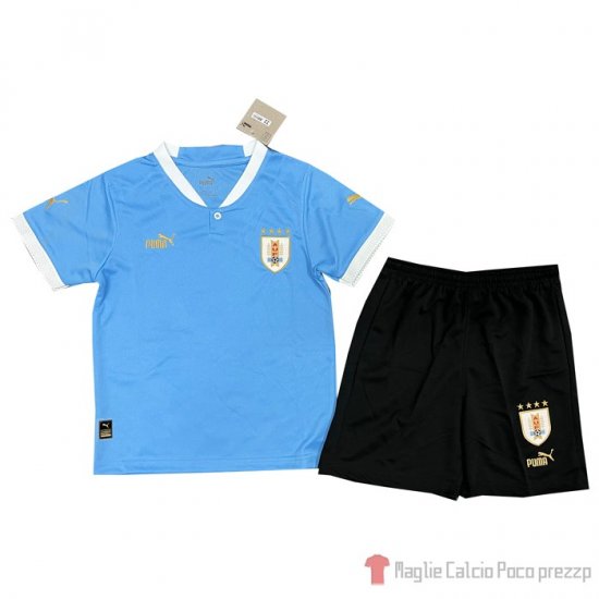 Maglia Uruguay Home Bambino 2022 - Clicca l'immagine per chiudere