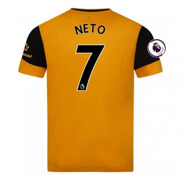 Maglia Wolves Giocatore Neto Home 20-21 Maglia Wolves Giocatore Neto Home 20-21