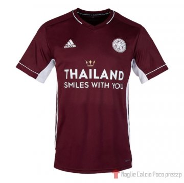 Thailandia Maglia Leicester City Away 20-21 Granate