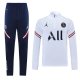 Tuta Da Track Felpa Paris Saint-germain Jordan 21-22 Bianco