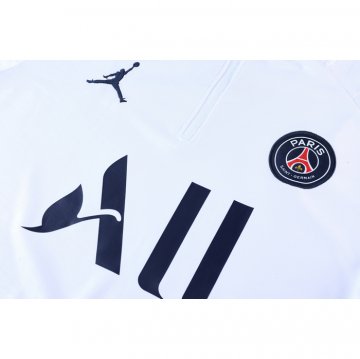 Tuta Da Track Felpa Paris Saint-germain Jordan 21-22 Bianco