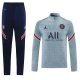 Tuta Da Track Felpa Paris Saint-germain Jordan 21-22 Grigio