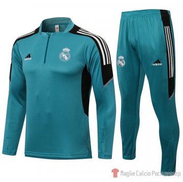 Tuta Da Track Felpa Real Madrid 21-22 Blu Tuta Da Track Felpa Real Madrid 21-22 Blu