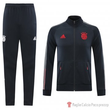 Tuta Da Track Giacca Bayern Munich 2020-21 Nero Tuta Da Track Giacca Bayern Munich 2020-21 Nero