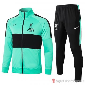 Tuta Da Track Giacca Liverpool 20-21 Verde Tuta Da Track Giacca Liverpool 20-21 Verde