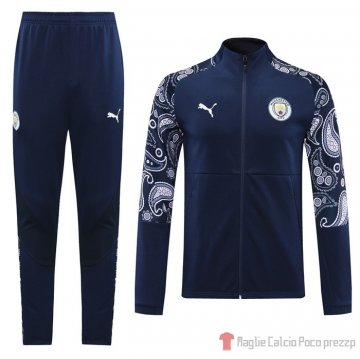 Tuta Da Track Giacca Manchester City 20-21 Blu