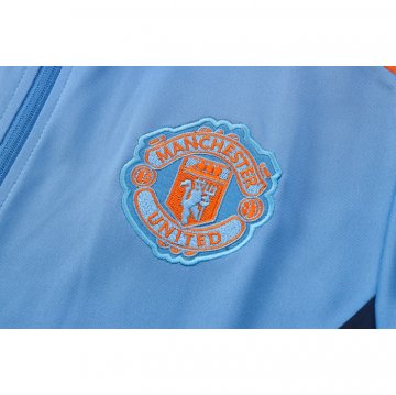 Tuta Da Track Giacca Manchester United 22-23 Blu