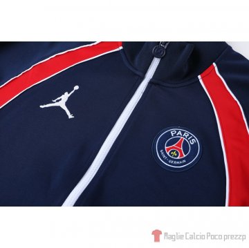 Tuta Da Track Giacca Paris Saint-germain Jordan 21-22 Blu