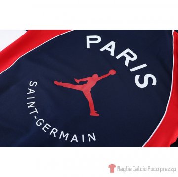 Tuta Da Track Giacca Paris Saint-germain Jordan 21-22 Blu