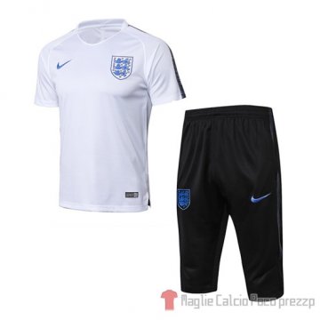 Tuta da Track Inglaterra Manico Corto 2018 Bianco Tuta da Track Inglaterra Manico Corto 2018 Bianco