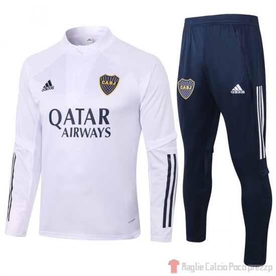 Tuta da Track Felpa Boca Juniors 2020/2021 Bianco - Clicca l'immagine per chiudere