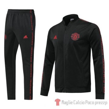 Tuta da Track Manchester United 2019/2020 Nero Tuta da Track Manchester United 2019/2020 Nero