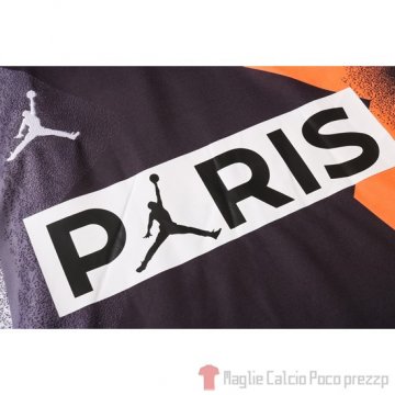 Tuta da Track Paris Saint-Germain Jordan Manica Corta 2019/2020 Nero