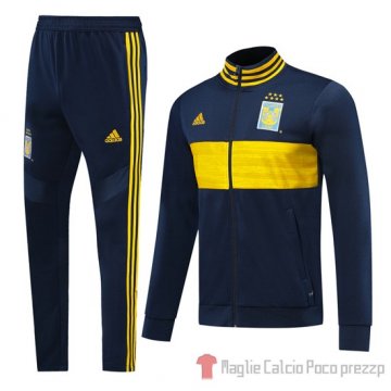 Tuta da Track Tigres UANL 2019/2020 Blu e Giallo