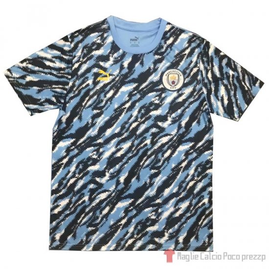 Allenamento Manchester City 2021 Blu - Clicca l'immagine per chiudere