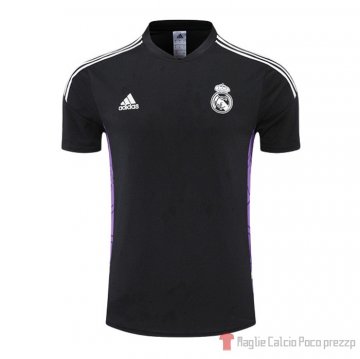 Allenamento Real Madrid 22-23 Nero E Purpura Allenamento Real Madrid 22-23 Nero E Purpura