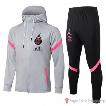 Tuta da Track Paris Saint-germain 21-22 Grigio Tuta da Track Paris Saint-germain 21-22 Grigio