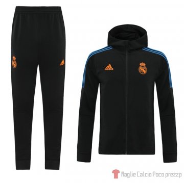 Tuta da Track Real Madrid 2021-22 Negro