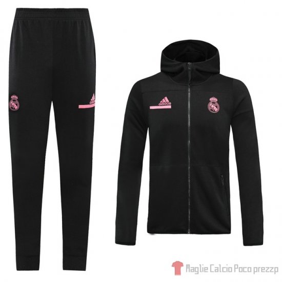 Tuta Da Track Real Madrid Bambino 20-21 Nero - Clicca l'immagine per chiudere