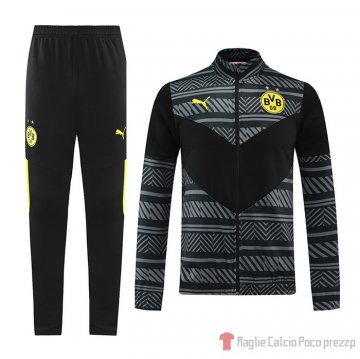 Tuta De Giacca Borussia Dortmund 22-23 Gris Tuta De Giacca Borussia Dortmund 22-23 Gris