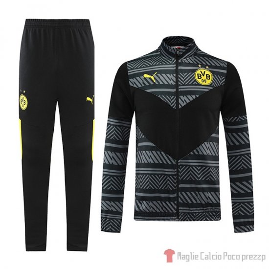 Tuta De Giacca Borussia Dortmund 22-23 Gris - Clicca l'immagine per chiudere