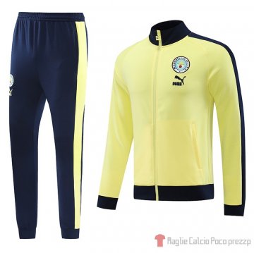 Chandal De Giacca Manchester City 23-24 Amarillo