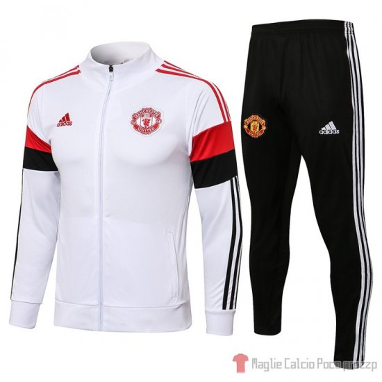 Tuta De Giacca Manchester United 2021-2022 Blanco - Clicca l'immagine per chiudere