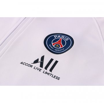 Tuta De Giacca Paris Saint-germain 21-22 Blanco