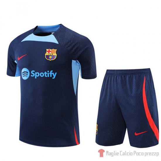 Chandal Del Barcellona Manica Corta 2022-23 Azul - Pantalon Corto - Clicca l'immagine per chiudere