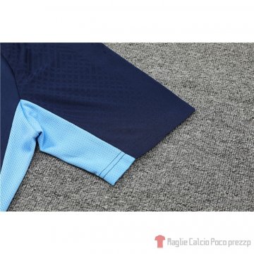 Chandal Del Barcellona Manica Corta 2022-23 Azul - Pantalon Corto