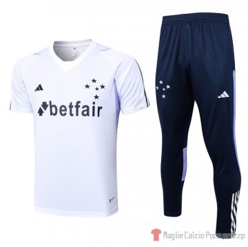 Tuta da Track Cruzeiro Manica Corta 23-24 Blanco Tuta da Track Cruzeiro Manica Corta 23-24 Blanco