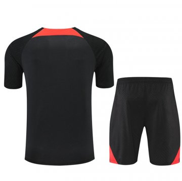 Chandal Del Liverpool Manica Corta 2022-2023 Negro - Pantalon Corto