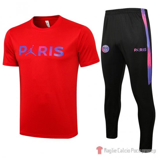 Tuta da track Paris Saint-germain Jordan Manica Corta 21-22 Rojo - Clicca l'immagine per chiudere