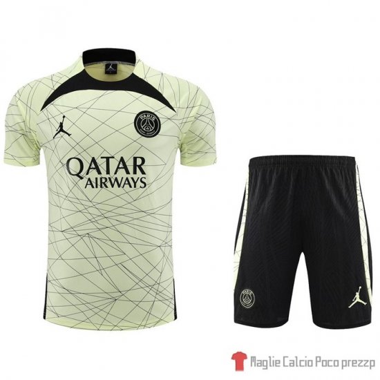 Tuta da track Paris Saint-germain Jordan Manica Corta 23-24 Amarillo - Pantalon Corto - Clicca l'immagine per chiudere